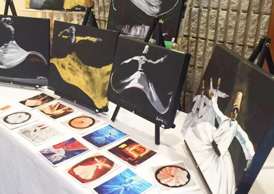 My stall at Kaliedoscope of the art