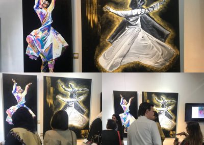 Visitor at Main Hall