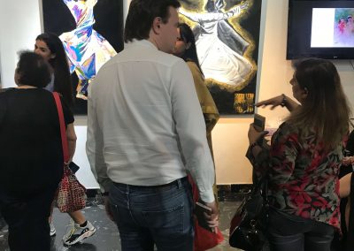 Visitor at Main Hall